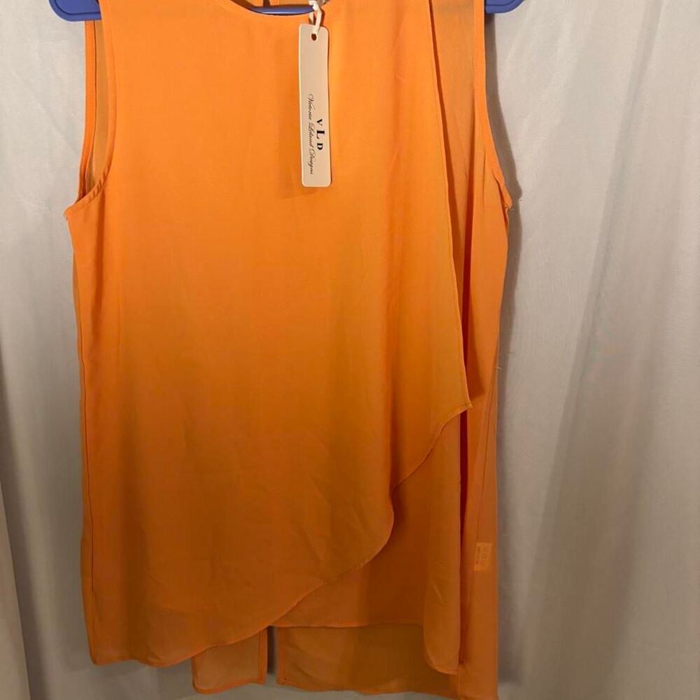 Unbranded Women's Orange Blouse